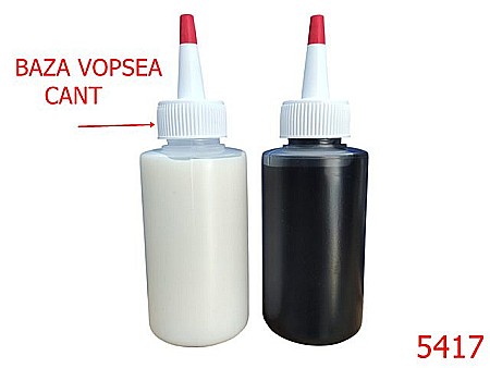 Accesorii metalice pentru marochinarie - 5417/Baza Vopsea Cant Pielarie -100ml----transparent-----
