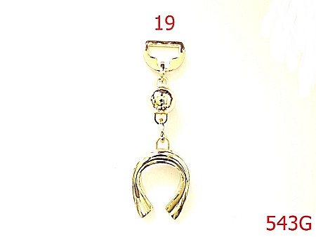 Sustinatori poseta - 543G/SUSTINATOR  EXTERIOR  19MM GOLD-19-mm---gold---3G8--L24