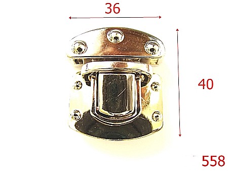 Inchizatori poseta - 558/INCHIZATOARE BORSETA 40*26 MM NIKEL-40X36-mm---nichel---12L6--I27