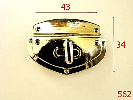 Inchizatori - 562/INCHIZATOARE POSETA 43*34MM NIKEL-43X34-mm---nichel---12C13-12i5-12J10-B2