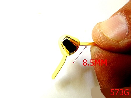 Picioruse fund - 573G/PICIOR FUND 8.5 MM GOLD-8.5-mm---gold---4H6--S16