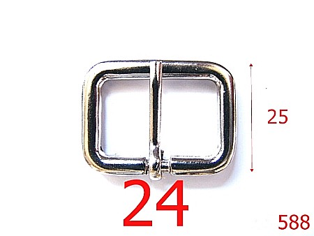 Catarame - 588/CATARAMA  2.05 CM NIKEL-24-mm---nichel-----D40