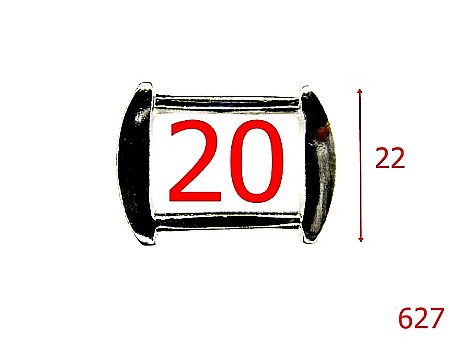 Inele dreptunghiulare - 627/INEL 20 MM ZAMAC-20-mm---nichel-3L7----