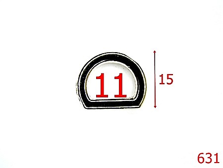 Inele - 631/INEL ZAMAC 11 MM-11-mm-2-nichel--3A5-3B4--R15