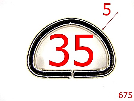 Inele - 675/INEL D 35MM*5-35-mm-5-nichel-3B4--2G3-3C3--E26