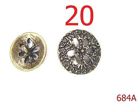 Nasturi - 684A/NASTURE ANTIK-20-mm---antic-15B7--4L7--D10