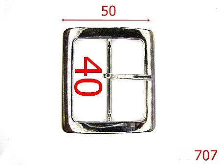 Catarame - 707/CATARAMA 4 CM-40-mm---nichel--6G4-7D6-6E3--B21