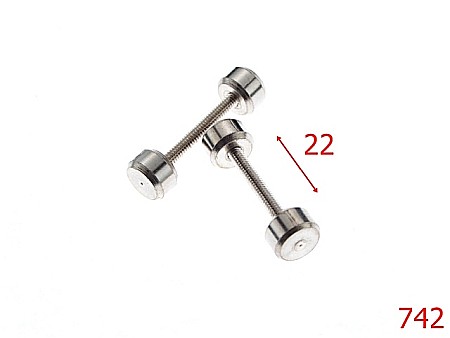 Galtere - 742/GALTERE 22MM-22-mm---nichel---3K7--B30