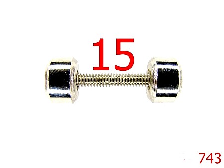Galtere - 743/GALTERE 15MM-15-mm---nichel---11A2-3K7--B31