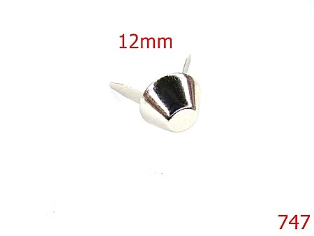 Picioruse fund - 747/PICIORUSE POSETA 12MM-12-mm---nichel---5F4/4J6--B32