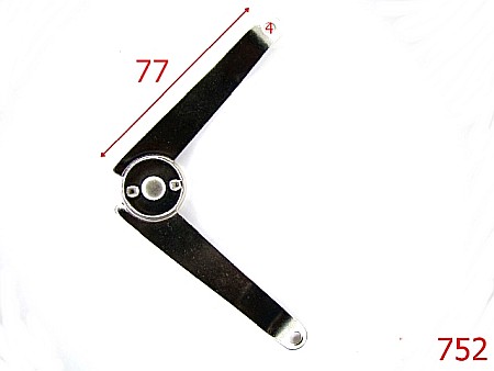Balamale - 752/BRAT RETINERE SERVIETA 77MM-77X77-mm---nichel-21 C 3----