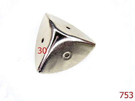Coltare - 753/COLTAR 3D  30MM-30X30-mm---nichel---2D4--B35