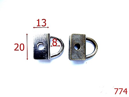 Sustinatori poseta - 774/SUSTINATOR POSETA-8-mm---nichel---4F7--T24