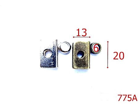 Sustinatori poseta - 775A/SUSTINATOR POSETA-6-mm---antic---4A7--