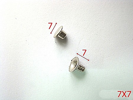 Capse rapide - 7X7/CAPSE RAPIDE 7X7 NIKEL -7-mm---nichel-----