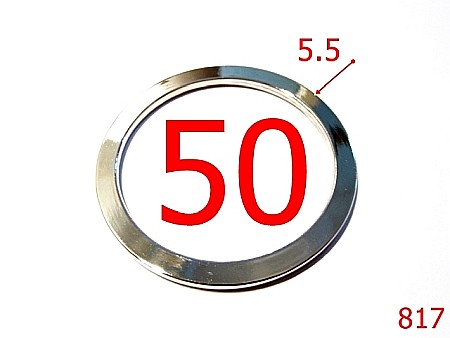 Inele - 817/INEL ZAMAK 5 CM-50-mm-5.5-nichel-4C4-4C6----