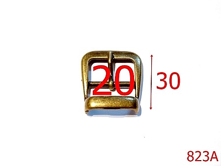 Catarame poseta - 823A/CATARAMA 2 CM ANTIK-20-mm---antic-6K3--6D5--M19