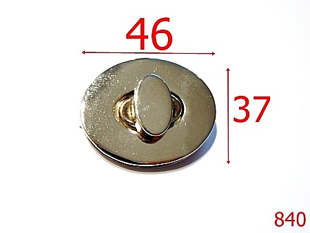 Inchizatori poseta - 840/INCHIZATOARE 46X37-46X37-mm---nichel-----C4