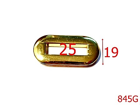 Ocheti metalici poseta - 845G/OCHET 25 MM ZAMAK GOLD-25-mm---gold-----