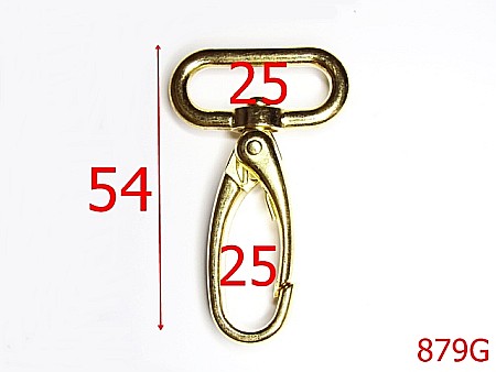 Carabine - 879G/CARABNA 25MM GOLD-25-mm---gold---5B3--K9