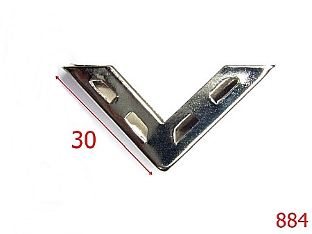 Coltare - 884/COLTAR 30MM NIKEL-30X30-mm---nichel---3E8-6E8-J22
