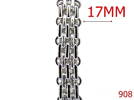 Lant poseta - 908/LANT COD 02 NIKEL-17-mm---nichel-----