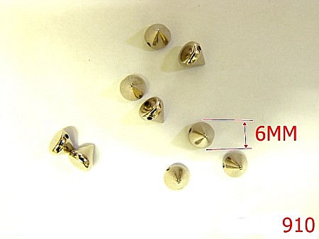 Piramide - 910/TINTE PLASTIC   6 MM  NIKEL-6-mm---nichel-----