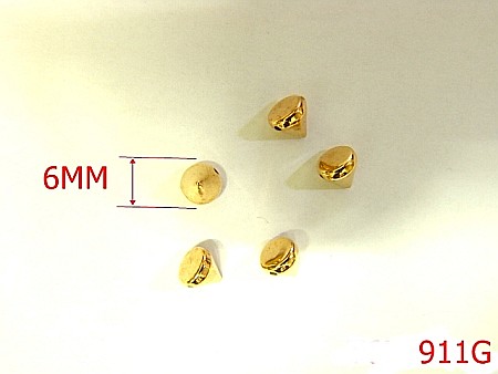 Piramide - 911G/TINTE PLASTIC 6MM GOLD-6-mm---gold-----
