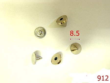 Piramide - 912/TINTE PLASTIC   8.5 MM  NIKEL-8.5-mm---nichel-----L14