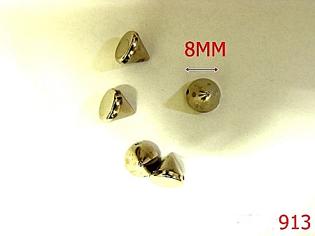 Piramide - 913/TINTE PLASTIC   8 MM  NIKEL-8-mm---nichel-----