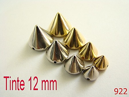 Piramide - 922/ORNAMENTE POSETA-12-mm---nichel---3G1--S27