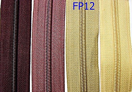 Fermoar - FP12/FERMOAR METRAJ NR 5 /PLASTIC-Nr 5-mm---cafea cu lapte-----