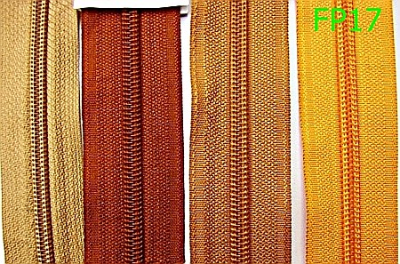 Fermoar - FP17/FERMOAR METRAJ NR 5 /PLASTIC-Nr 5-mm---ORANGE-----