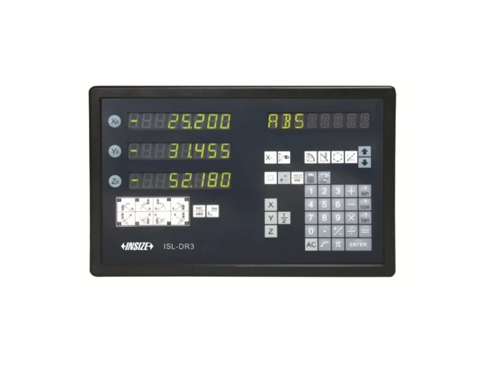 Afisaj digital de cote 3 axe ISL-DR3 INSIZE, compatibil rigle digitale din seriile ISL [1]