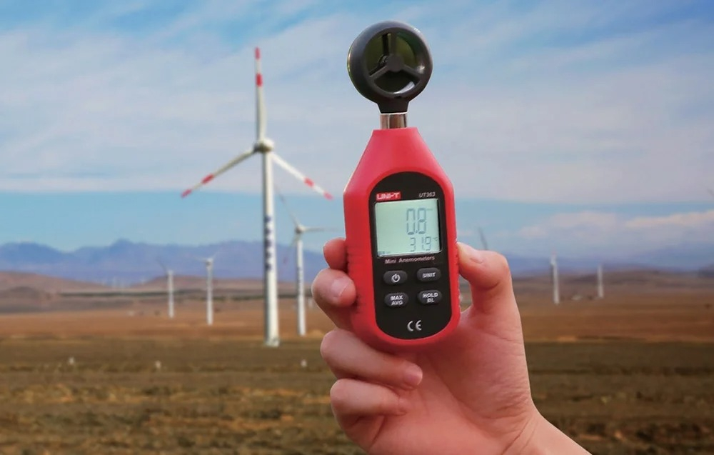 Anemometru digital mini UNI-T UT363 0-30 m/s Temperatura Scara Beaufort, cu Certificat Etalonare Metrologica [3]