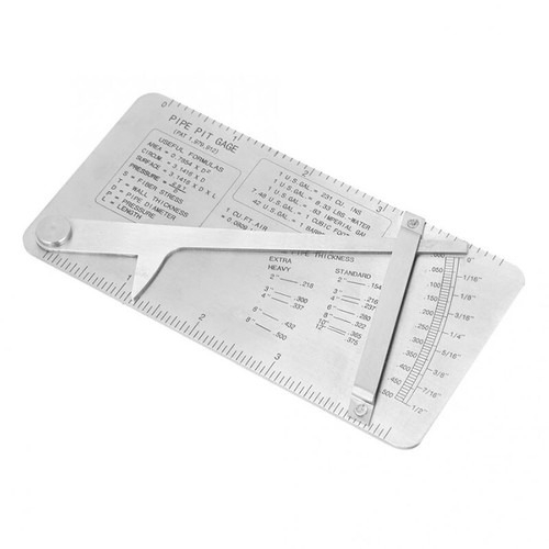 Calibru masurare coroziune tevi Dasqua cu scala imperiala 0-0.5" [2]