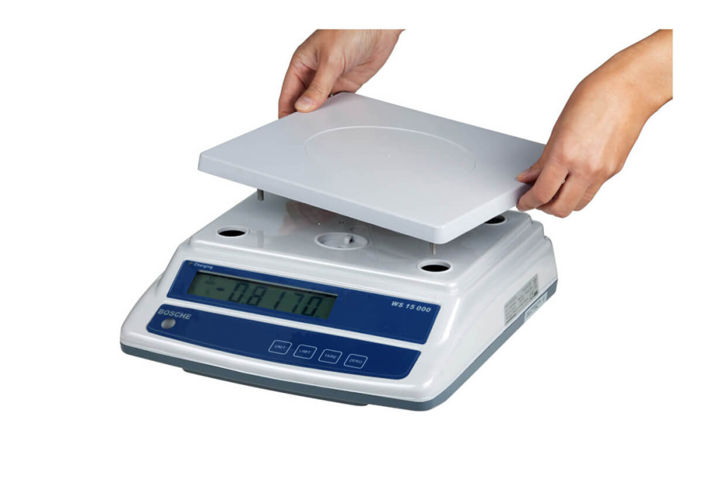 Cantar digital de banc BOSCHE WS Compact capacitate 30 kg rezolutie 2 g [7]