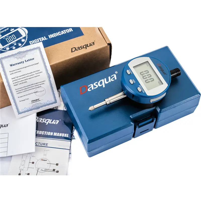 Ceas comparator digital Dasqua 0-12,7mm, rezolutie 0,01mm, precizie +/-0.02mm [11]