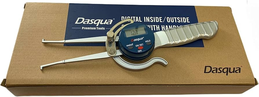 Ceas comparator digital de interior Dasqua 12,7–165mm, rezolutie 0,1mm, precizie +/-0,2mm [4]