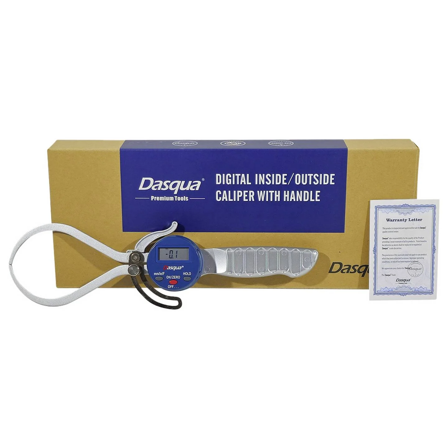 Ceas comparator digital de exterior Dasqua 0-200mm, rezolutie 0,1mm, precizie +/-0,3mm [5]