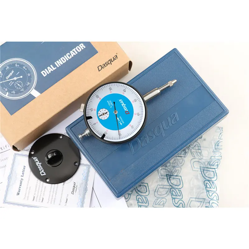 Ceas comparator mecanic Dasqua 0-10mm, gradatie 0.01mm, precizie +/-0.017mm [6]