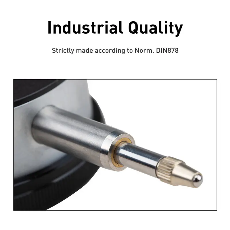Ceas comparator mecanic Dasqua 0-10mm, gradatie 0.01mm, precizie +/-0.017mm [5]