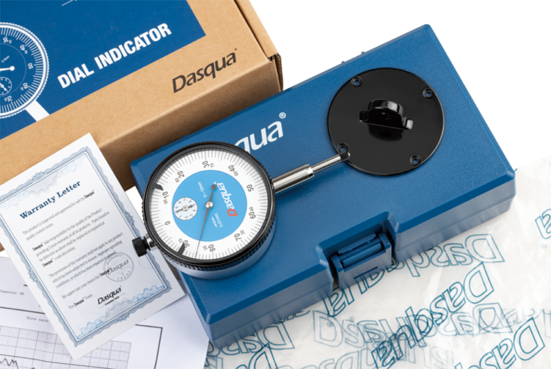 Ceas comparator mecanic Dasqua 0-10mm, gradatie 0.01mm, precizie +/-0.017mm [5]