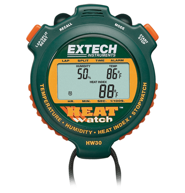 Cronometru digital EXTECH HeatWatch™, cu indice de caldura, umiditate, temperatura si timer [2]