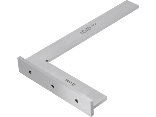 Echer vinclu drept cu talpa 400x250 mm, otel calit, DIN 875, clasa II [3]