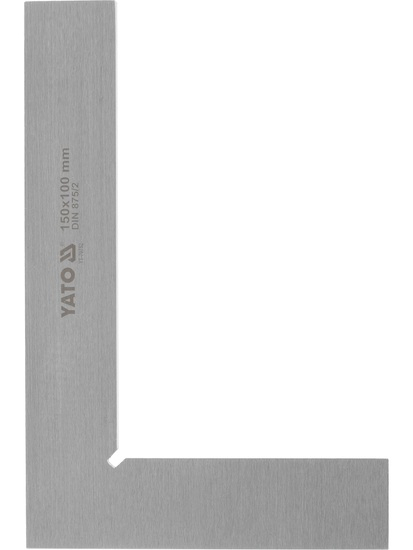 Echer vinclu drept simplu 150x100 mm, otel calit, DIN 875, clasa II [1]