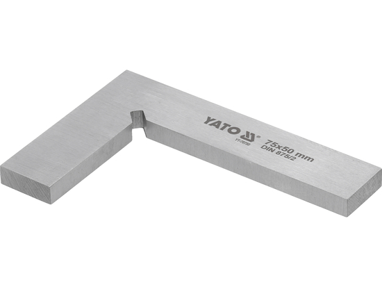 Echer vinclu drept simplu 75x50 mm, otel calit, DIN 875, clasa II [2]