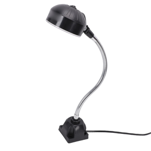 Lampa LED de lucru 15W 1500lm, baza fixare suruburi, alimentare 220V, brat flexibil 30 cm IP65 [4]