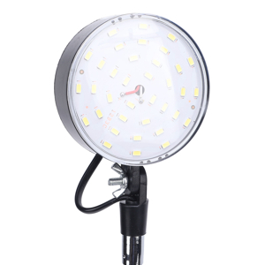 Lampa LED de lucru cu baza magnetica 1500LM 6500K, alimentare 12V-85V, 2 fire, brat flexibil 50 cm [5]