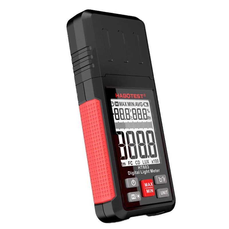 Luxmetru digital Habotest HT603 200000 Lux cu Certificat de Etalonare Metrologica [2]
